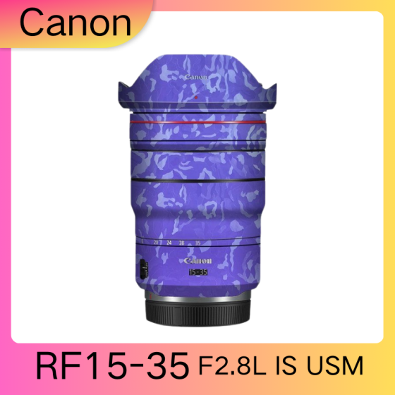 Lentes Canon RF15-35F2.8L IS USM  - Pele câmera, adesivo câmera - com alta resistência a arranhões, à prova d'água e com design elegante.